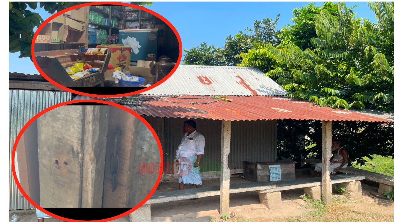 মতলব উত্তরে দোকানের তালা ভেঙে ৩ লাখ টাকার মালামাল চুরি